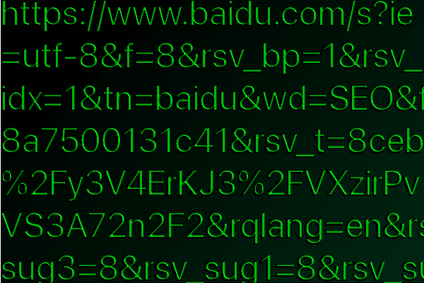 baidu search urls parameters